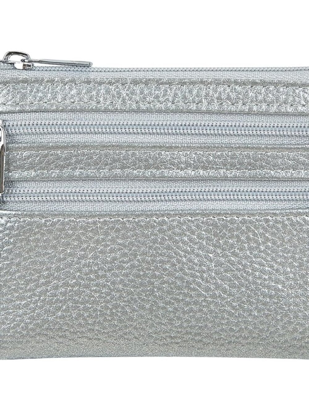 Women Genuine Leather Coin Purse Keychain Change Purse